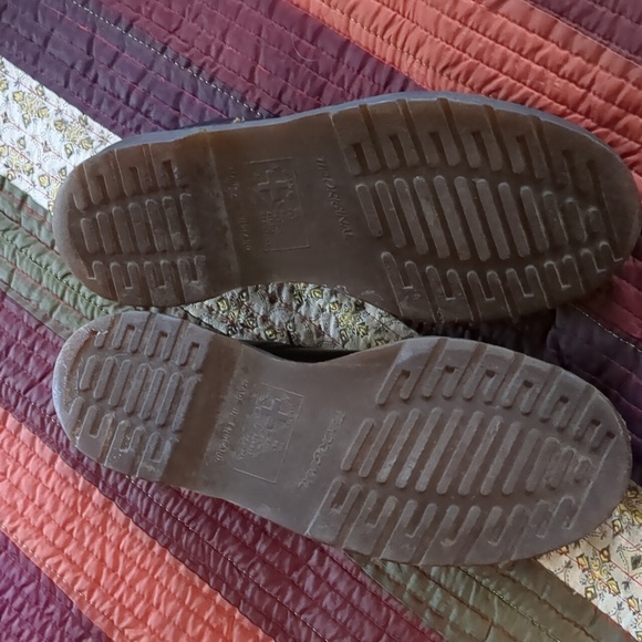 DR MARTEN* steel toe industrial shoe non slip oil resistant sole made in England - Picture 6 of 15